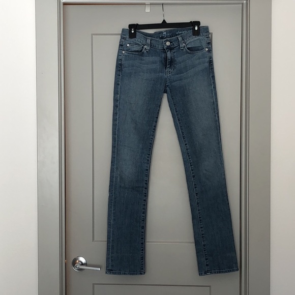 7 for all mankind Straight Leg Jeans - Picture 2 of 4